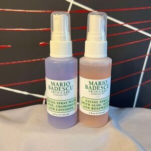 Mario Badescu Facial Spray Aloe Lavender & Rosewater 2 Oz Each 2 Pack As Picture